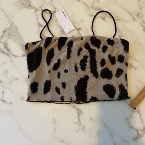 Reformation Jameson shirt new with all tags attached